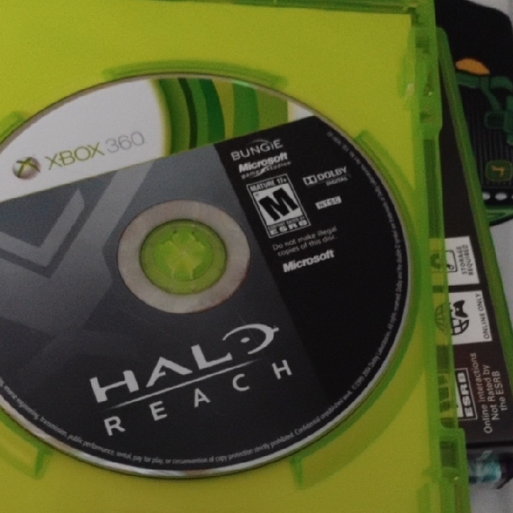 Xbox 360 Game Halo Reach